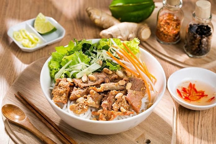 Bún thịt nướng